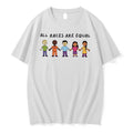 Original All Races Are Equal Cartoon Tshirts Jpg Unisex , , , Long Sleeve Tee