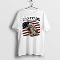 Original American Eagle In Founding Father Wig 250 Years Of American Freedom Tshirts Unisex , , , Long Sleeve Tee
