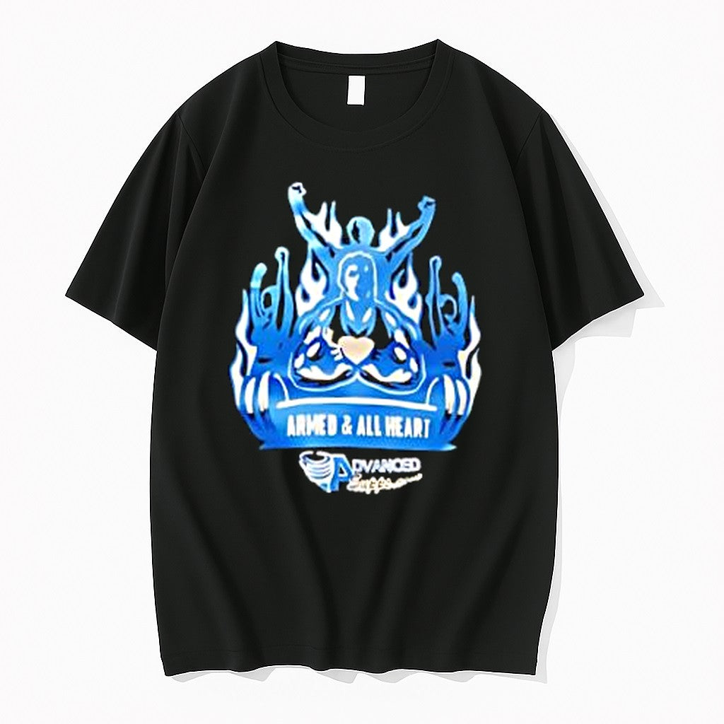 Original Armed And All Heart Tshirts Jpg Unisex , , , Long Sleeve Tee