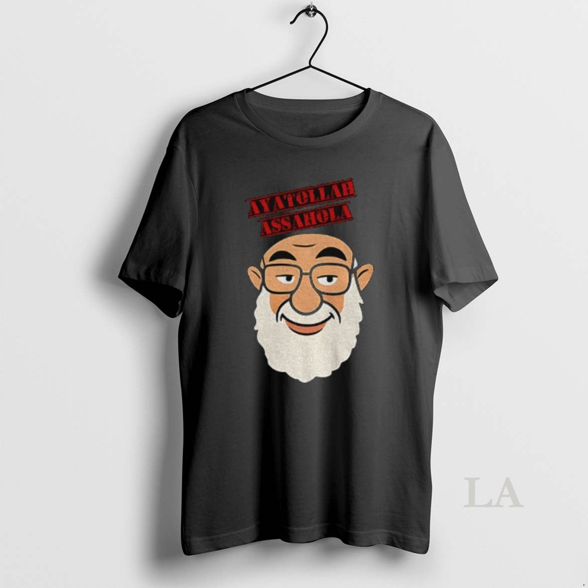 Original Ayatollah Assahola Big Face Cartoon