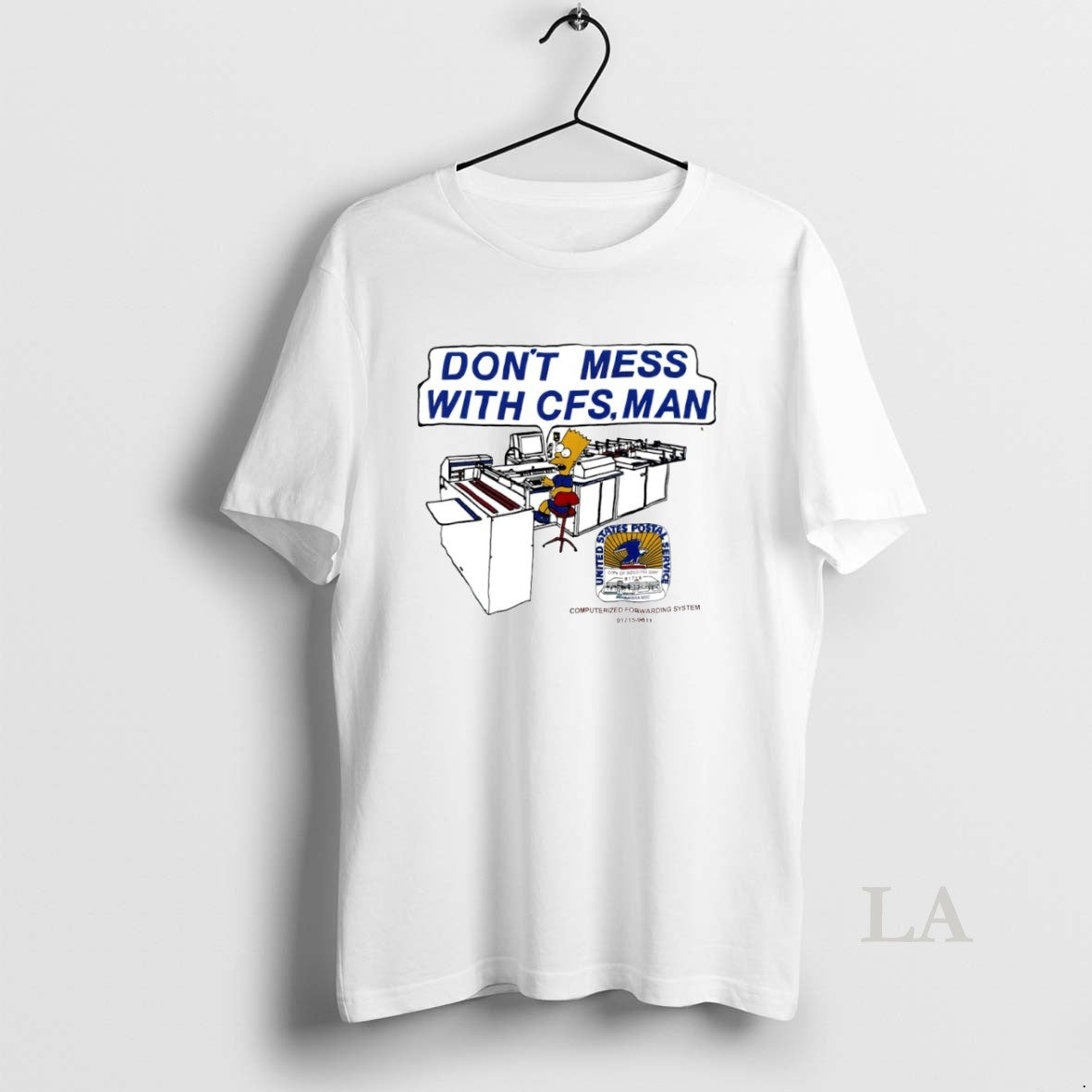 Original Bart Simpson Dont Mess With Cfc Man Circle