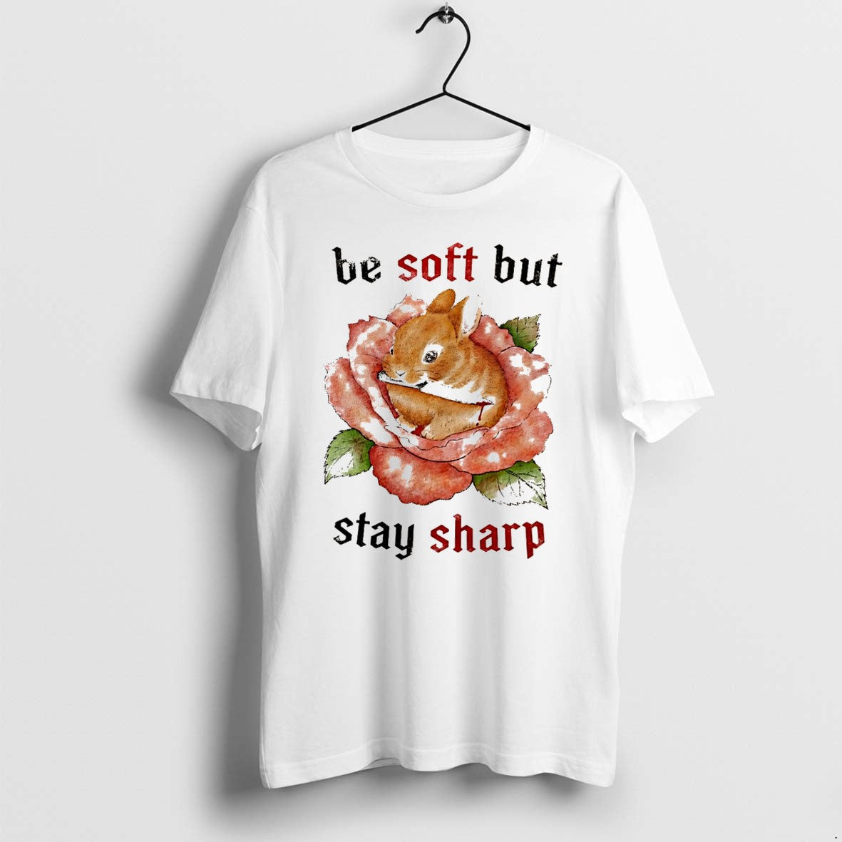 Original Be Soft But Stay Sharp Tee Tshirts Jpg Unisex , , , Long Sleeve Tee