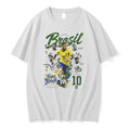 Original Brasil World Cup 2026 Neymar Jr And Teammates Graphic Tee Tshirts Jpg Unisex , , , Long Sleeve Tee