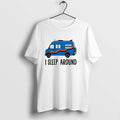 Original Camper Van Travel I Sleep Around Humorous Adventure Road Trip Enthusiast Tshirts Unisex , , , Long Sleeve Tee