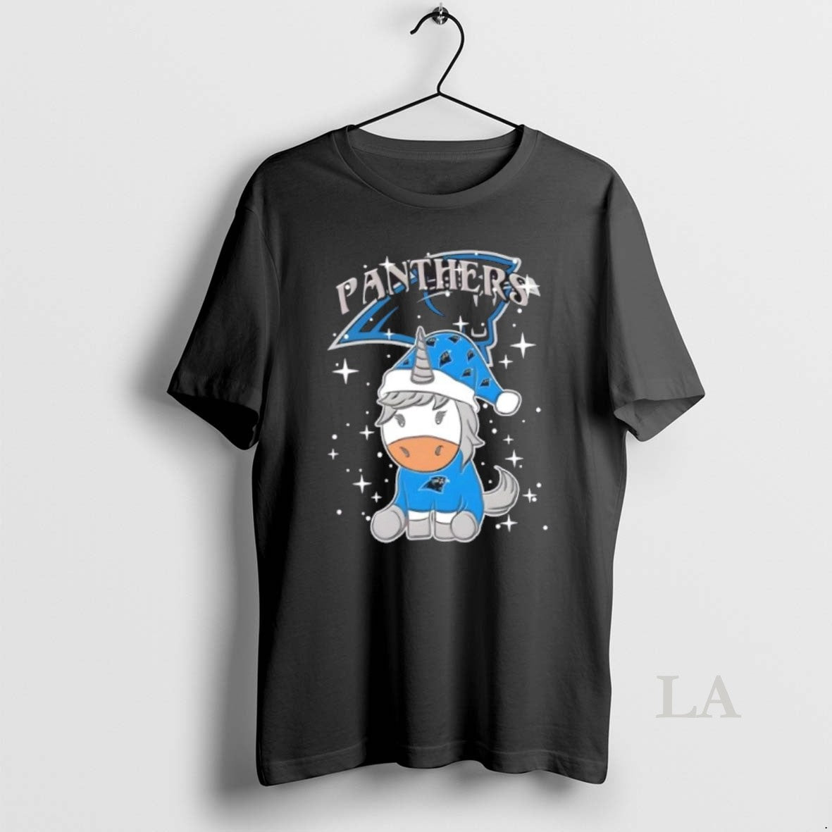 Original Carolina Panthers Football X Unicorn Merry Christmas