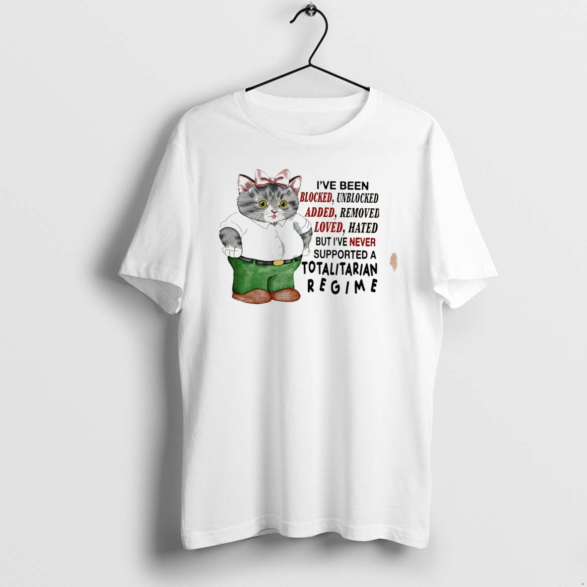 Original Cat Ive Been Blocked Unblocked Added Removed Loved Tee Tshirts Jpg Unisex , , , Long Sleeve Tee