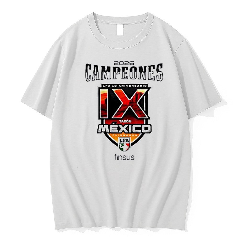 Original Caudillos De Chihuahua Campeones Del Tazon Mexico Ix 2026 Tshirts Jpg Unisex , , , Long Sleeve Tee