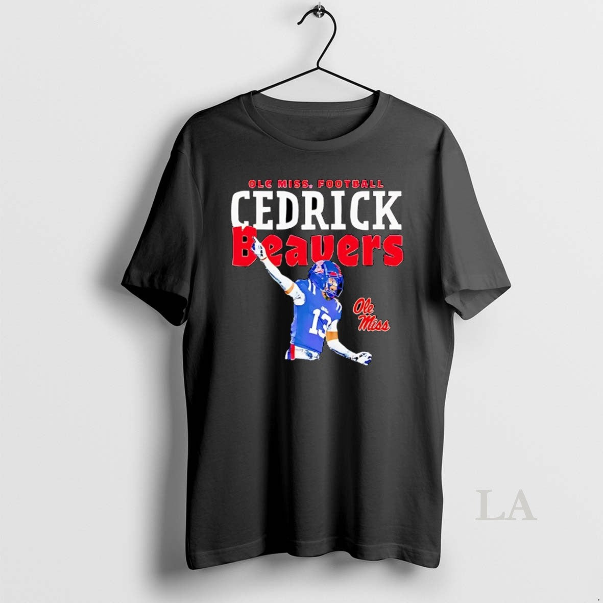 Original Cedrick Beaver Ole Miss Rebel Football