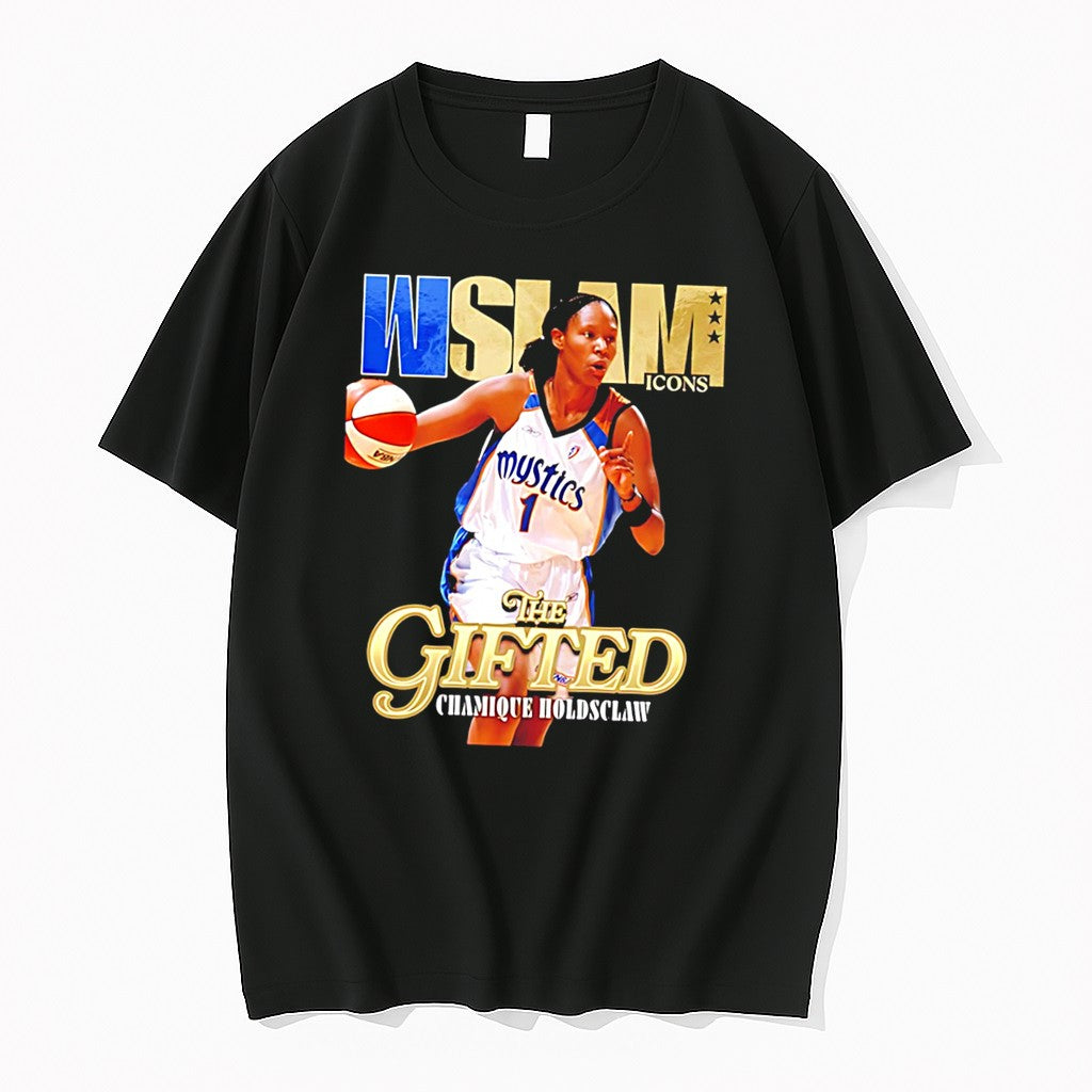 Original Chamique Holdsclaw Mystics The Gifted Chamique Holdsclaw Tee Tshirts Unisex , , , Long Sleeve Tee