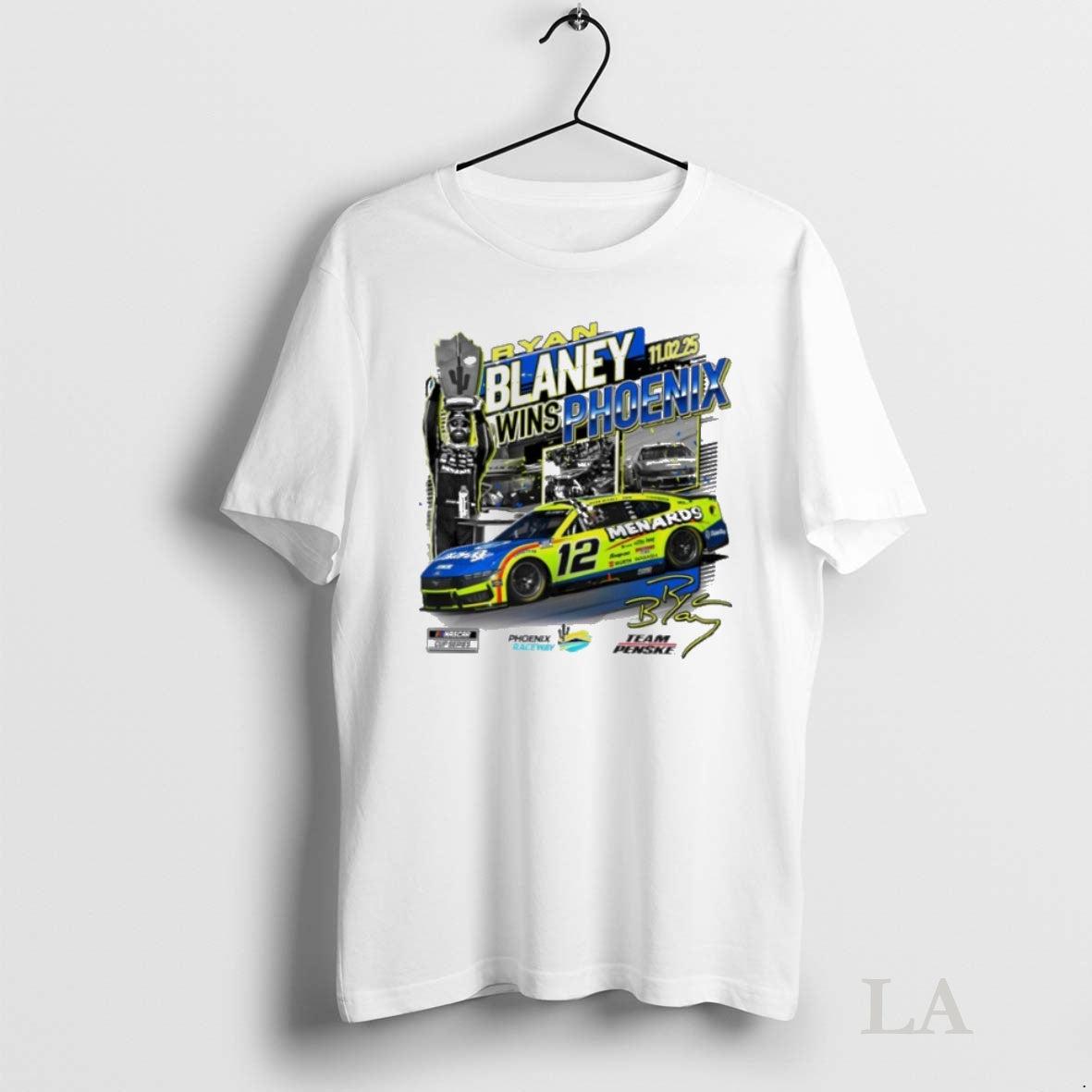 Original Checkered Flag Sports Ryan Blaney 2025 Nascar Cup Series Championship Race Winner