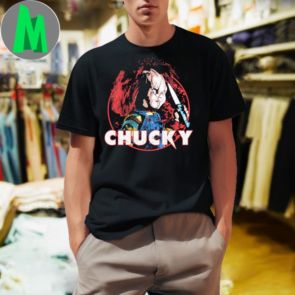 Original Chucky Horror Movie Killer Doll T-Shirt