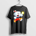 Original Cuphead Main Character Cuphead Video Game Series Running Tshirts Jpg Unisex , , , Long Sleeve Tee