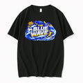Original Curacao The Blue Wave Soccer Tee Tshirts Jpg Unisex , , , Long Sleeve Tee