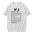 Original Dad Nutrition Facts Laughs At His Own Jokes Fathers Day Tshirts Jpg Unisex , , , Long Sleeve Tee