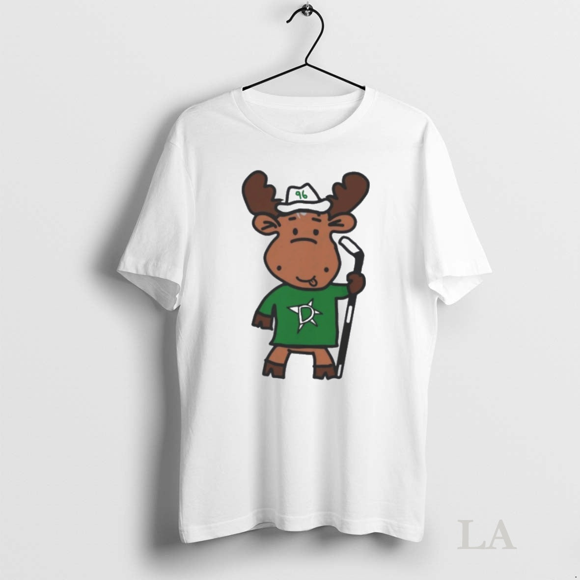 Original Dallas Stars Nhl Doodle Moose