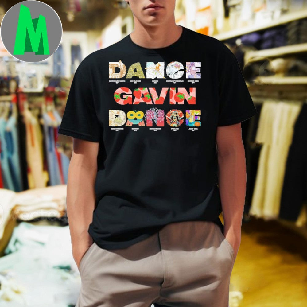 Original Dance Gavin Dance Discography Album Art T-Shirt