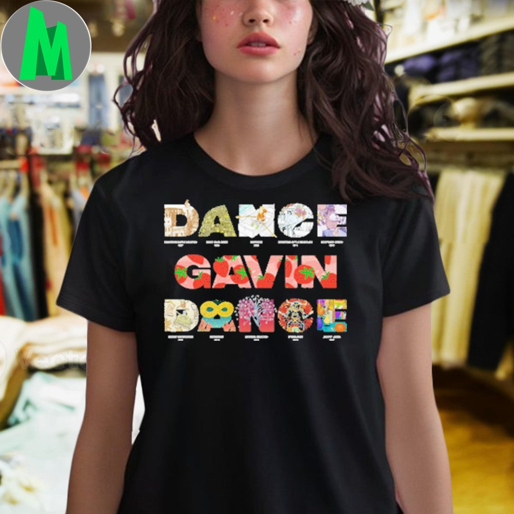 Original Dance Gavin Dance Discography Album Art T-Shirt
