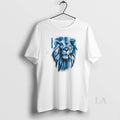 Original Detroit Football Lion Head Graphic Art