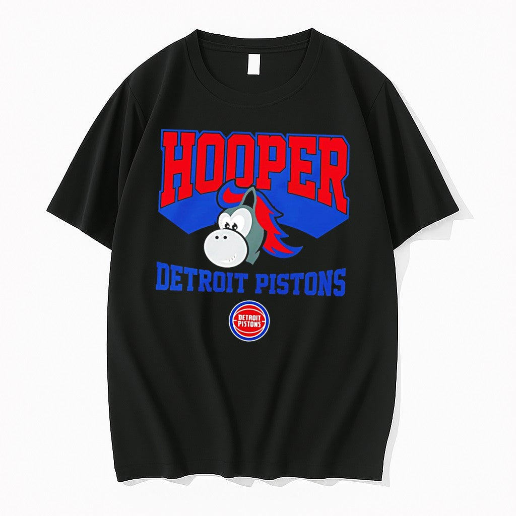 Original Detroit Pistons Hooper The Mascot Vintage Tee Tshirts Jpg Unisex , , , Long Sleeve Tee