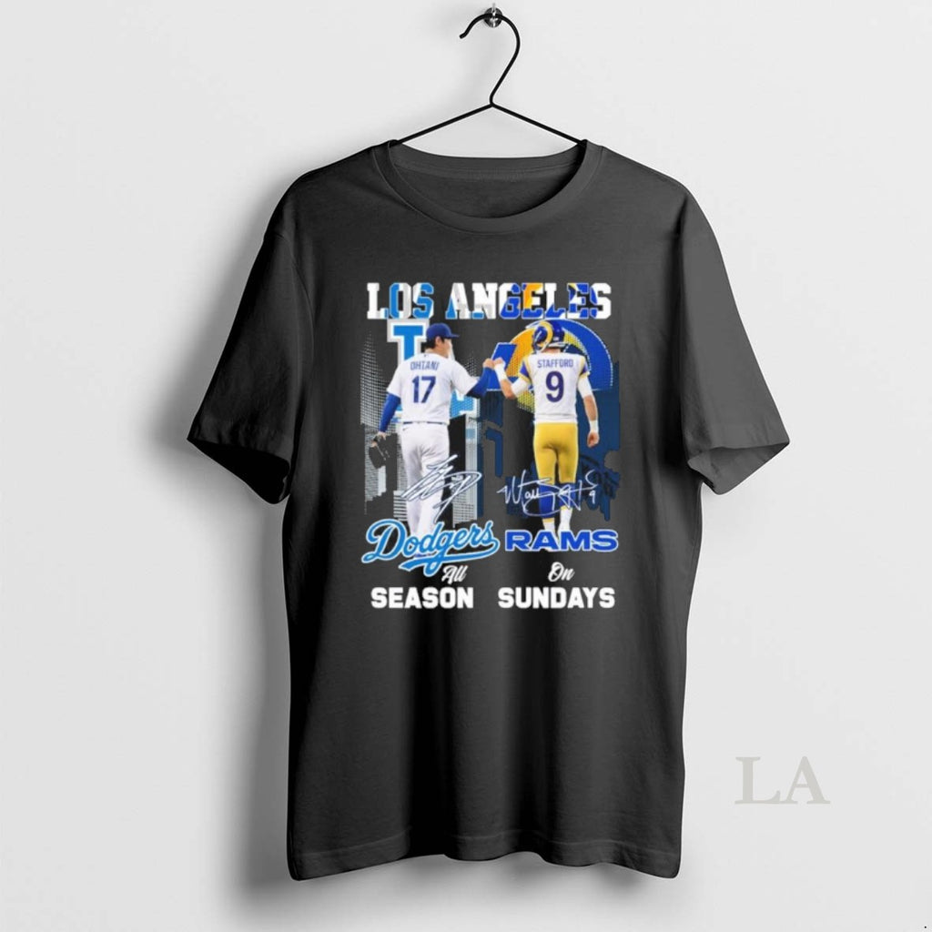 Original Dodgers Shohei Ohtani All Season And Rams Stafford On Sundays