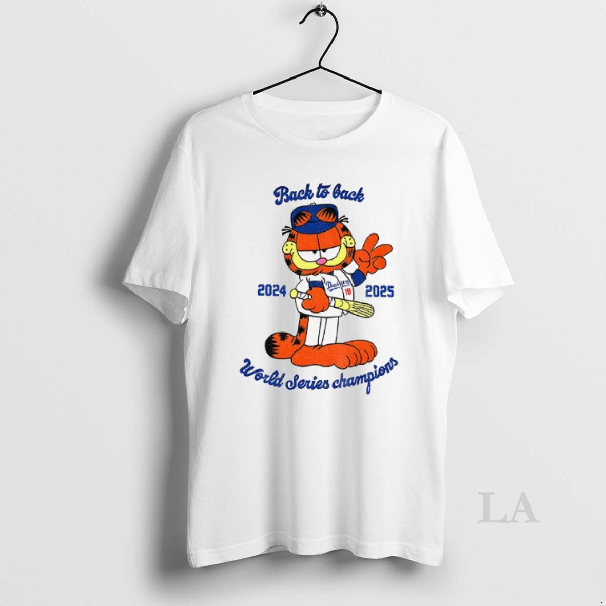 Original Dodgers Orange Cat Back To Back 2024 2025 World Series Champions