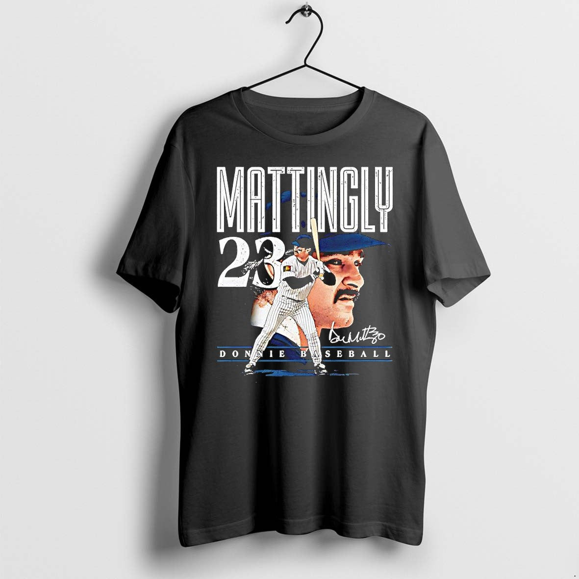 Original Don Mattingly New York Yankees Mlb 23 Donnie Baseball Signature Tshirts Unisex , , , Long Sleeve Tee
