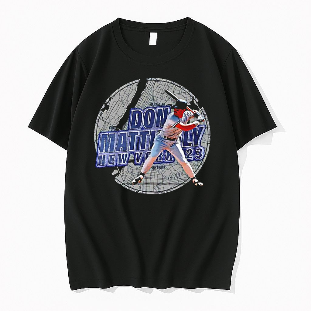 Original Don Mattingly New York Yankees Mlb 23 Slugger Swing Tshirts Jpg Unisex , , , Long Sleeve Tee