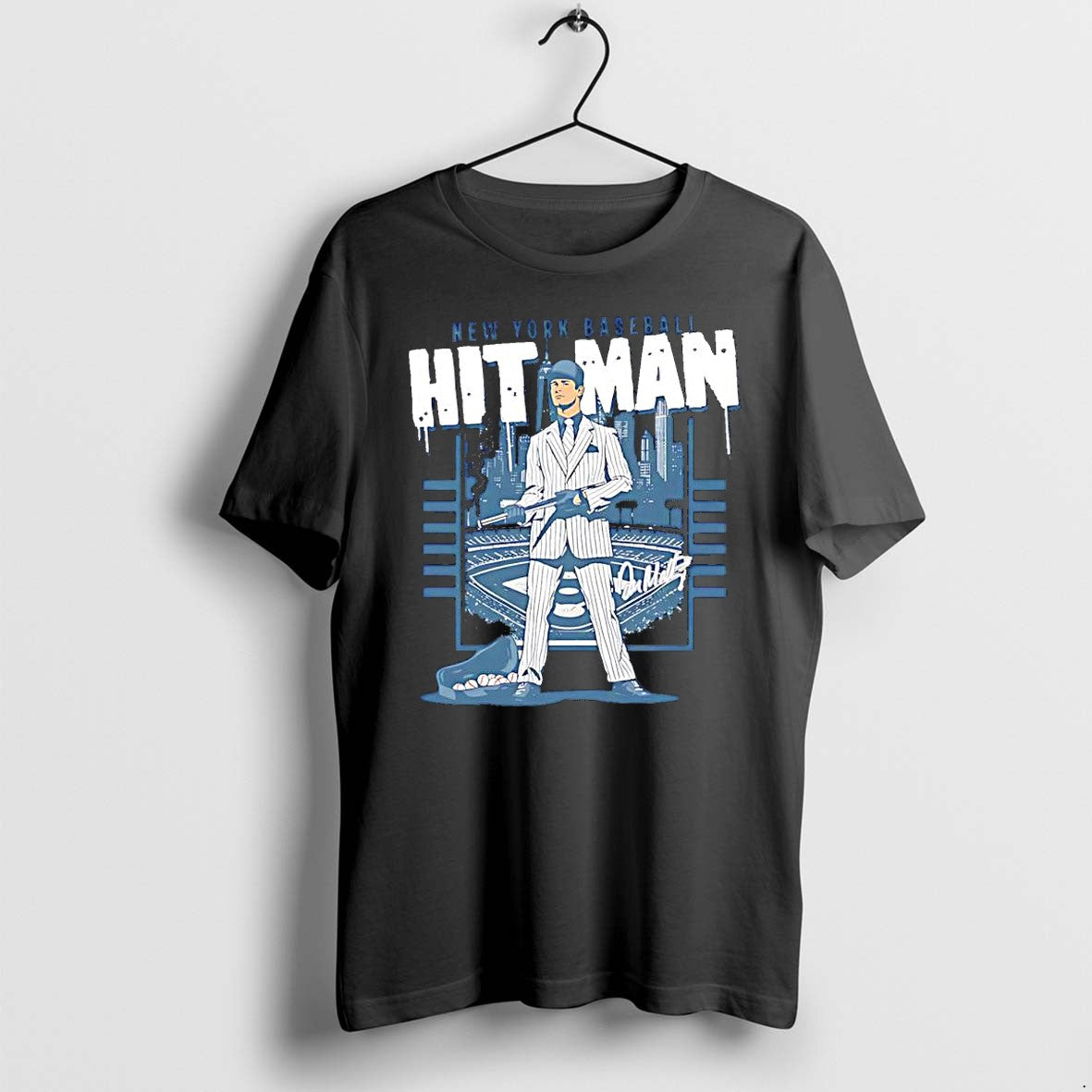 Original Don Mattingly New York Yankees Mlb The Hit Man Signature Field Tshirts Unisex , , , Long Sleeve Tee