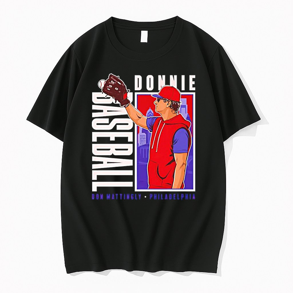 Original Don Mattingly Philadelphia Baseball Donnie Catch The Ball Tshirts Jpg Unisex , , , Long Sleeve Tee