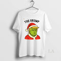 Original Donald Trump X Grinch The Grump Santa Claus Anti Trump Merry Christmas