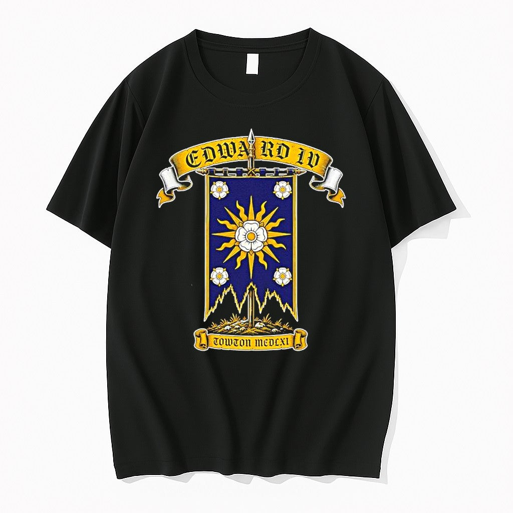 Original Edward Iv House Of York Battle Of Towton 1461 Sun In Splendour Standard Tshirts Unisex , , , Long Sleeve Tee