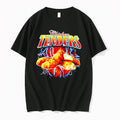 Original Electrifying Food Apparel Chicken Tenders Lightning Fried Fast Food Black Tshirts