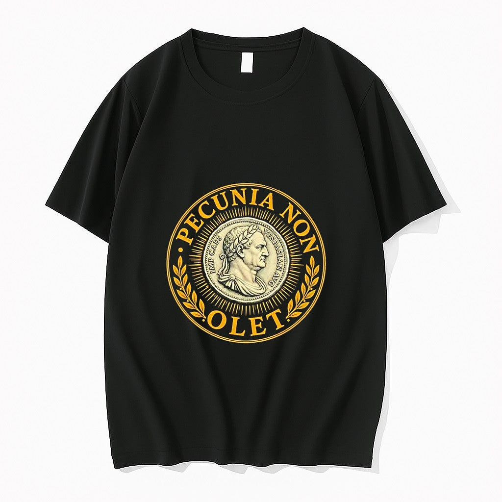 Original Emperor Vespasian Pecunia Non Olet Roman Coin History Ancient Quote Tshirts Unisex , , , Long Sleeve Tee