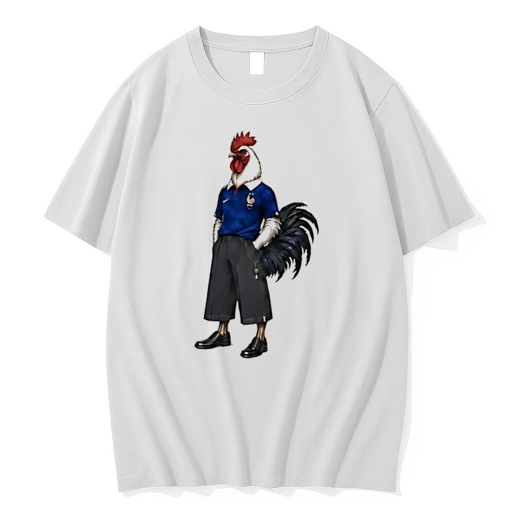 Original France Le Coq World Cup Mascot Tee Tshirts Jpg Unisex , , , Long Sleeve Tee