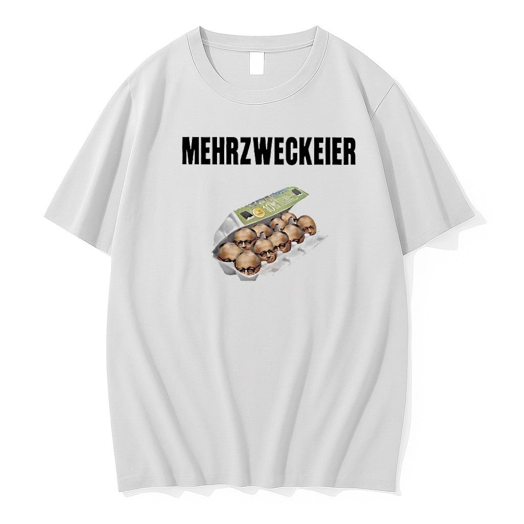 Original Friedrich Merz Mehrzweckerier Cdu Politician Satirical Parody Funny Egg Tshirts Unisex , , , Long Sleeve Tee