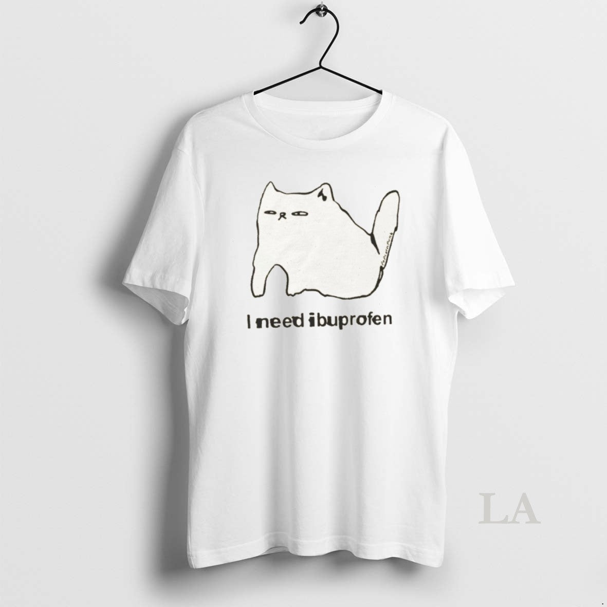 Original Funny Cat I Need Ibuprofen