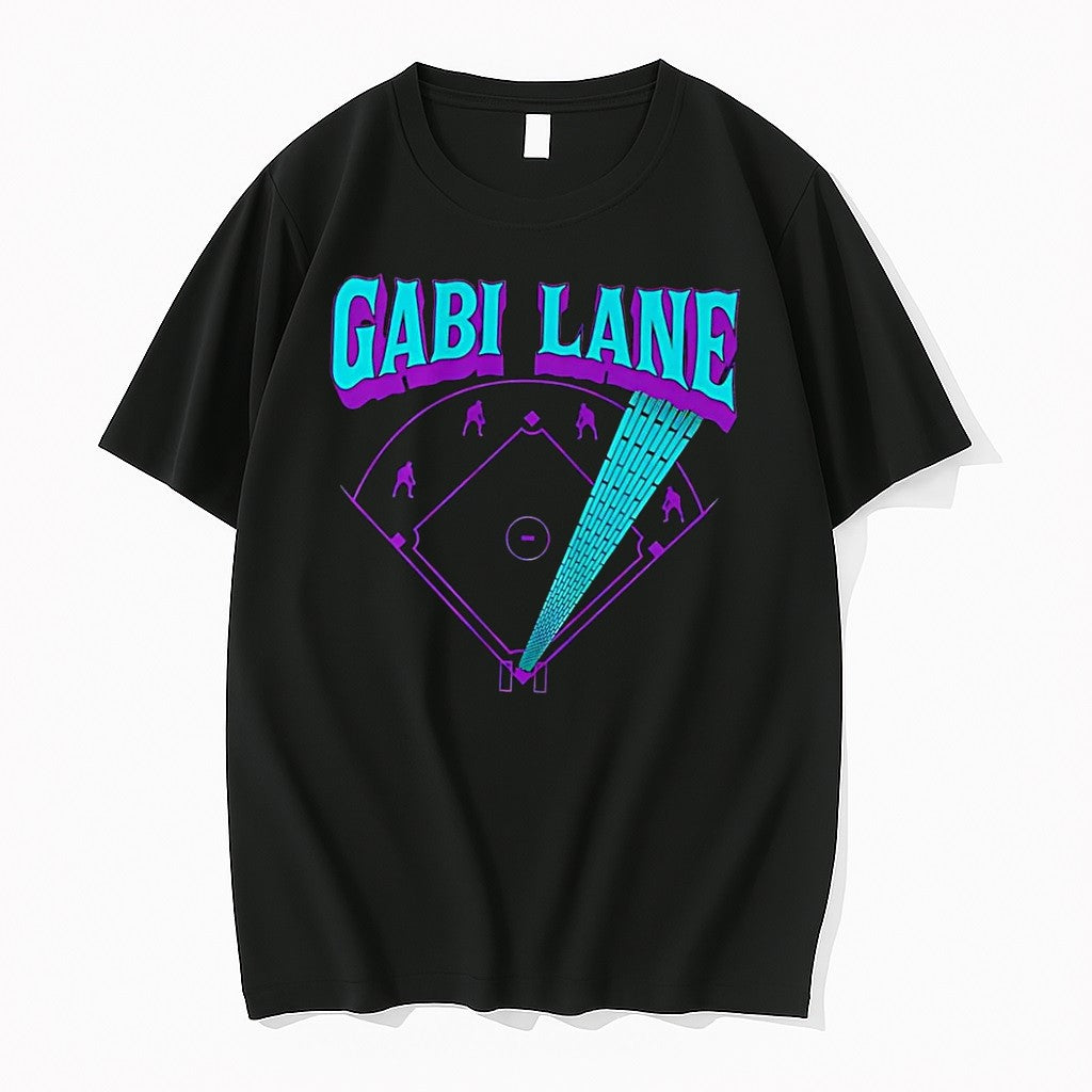 Original Gabi Lane Baseball Diamond Classic Black Tshirts Jpg Unisex , , , Long Sleeve Tee