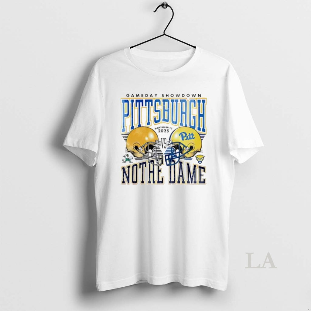Original Gameday Showdown Pitt Panthers Football Vs Notre Dame Fighting Irish November 15th 2025