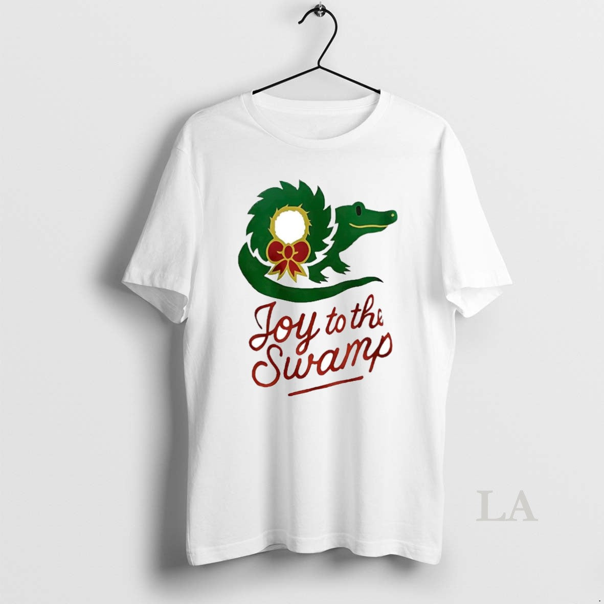 Original Gator Wreath Joy To The Swamp Christmas