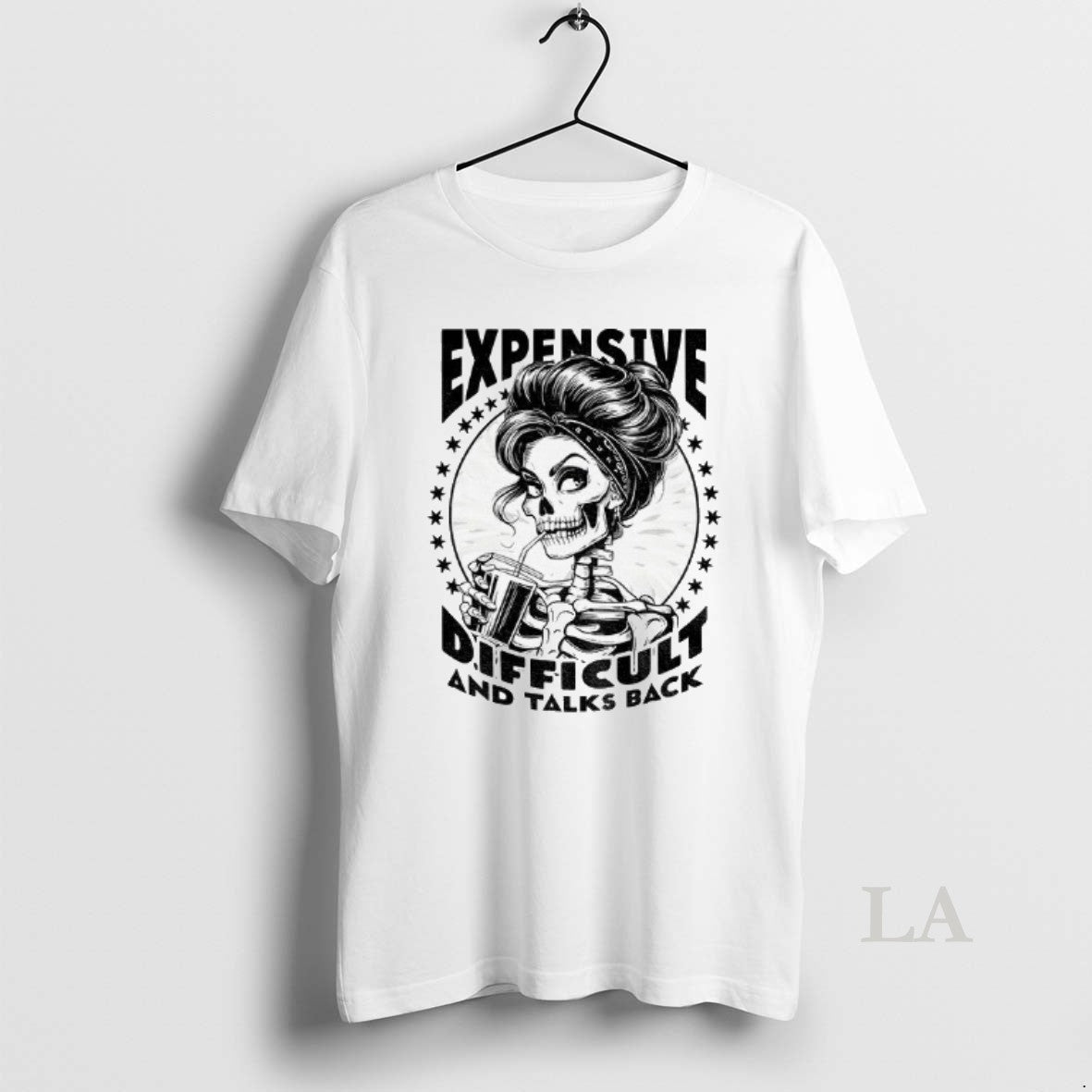 Original Girl Skeleton Expensive Difficult And Talks Back Vintage