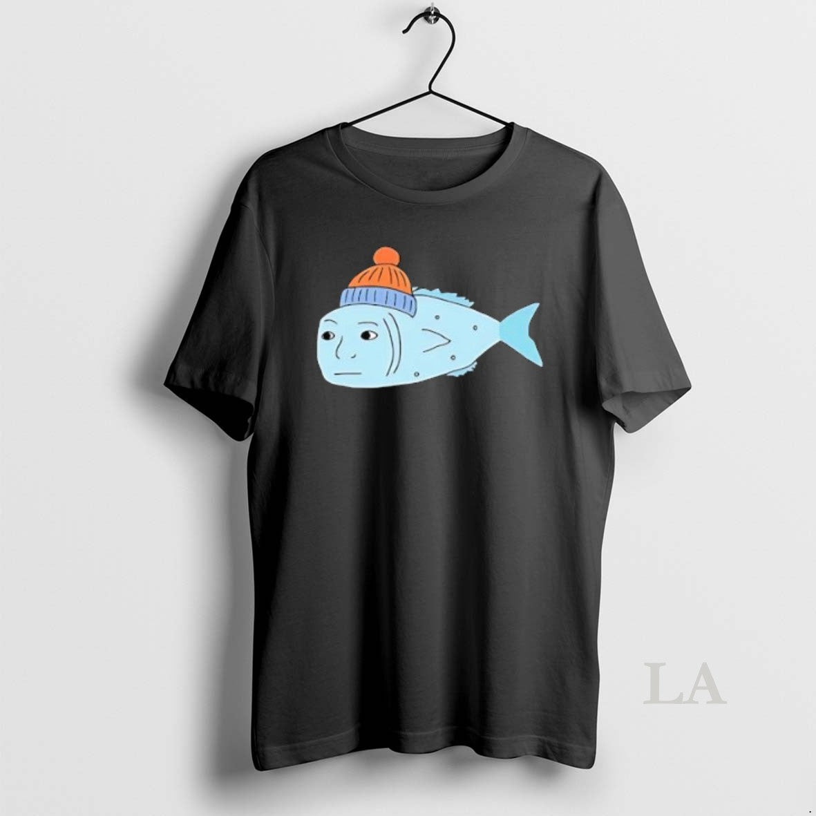 Original Gooba Fish Rapper Caricature Meme