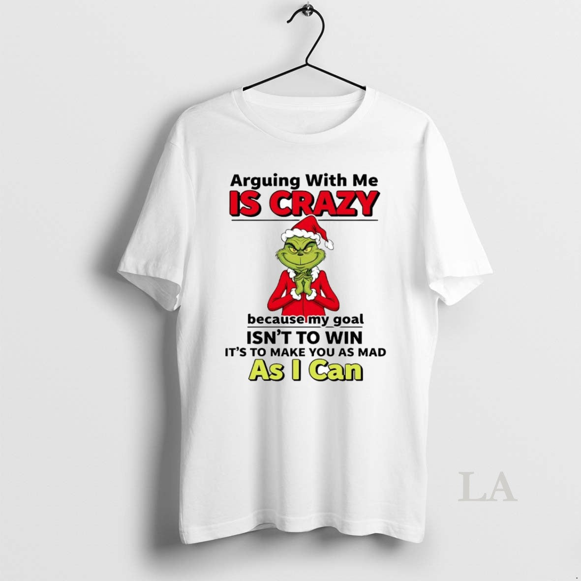 Original Grinch Arguing With Me Is Crazy Because My Goal Christmas