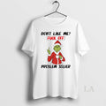 Original Grinch Middle Finger Dont Like Me Fuck Off Problem Solver Merry Christmas