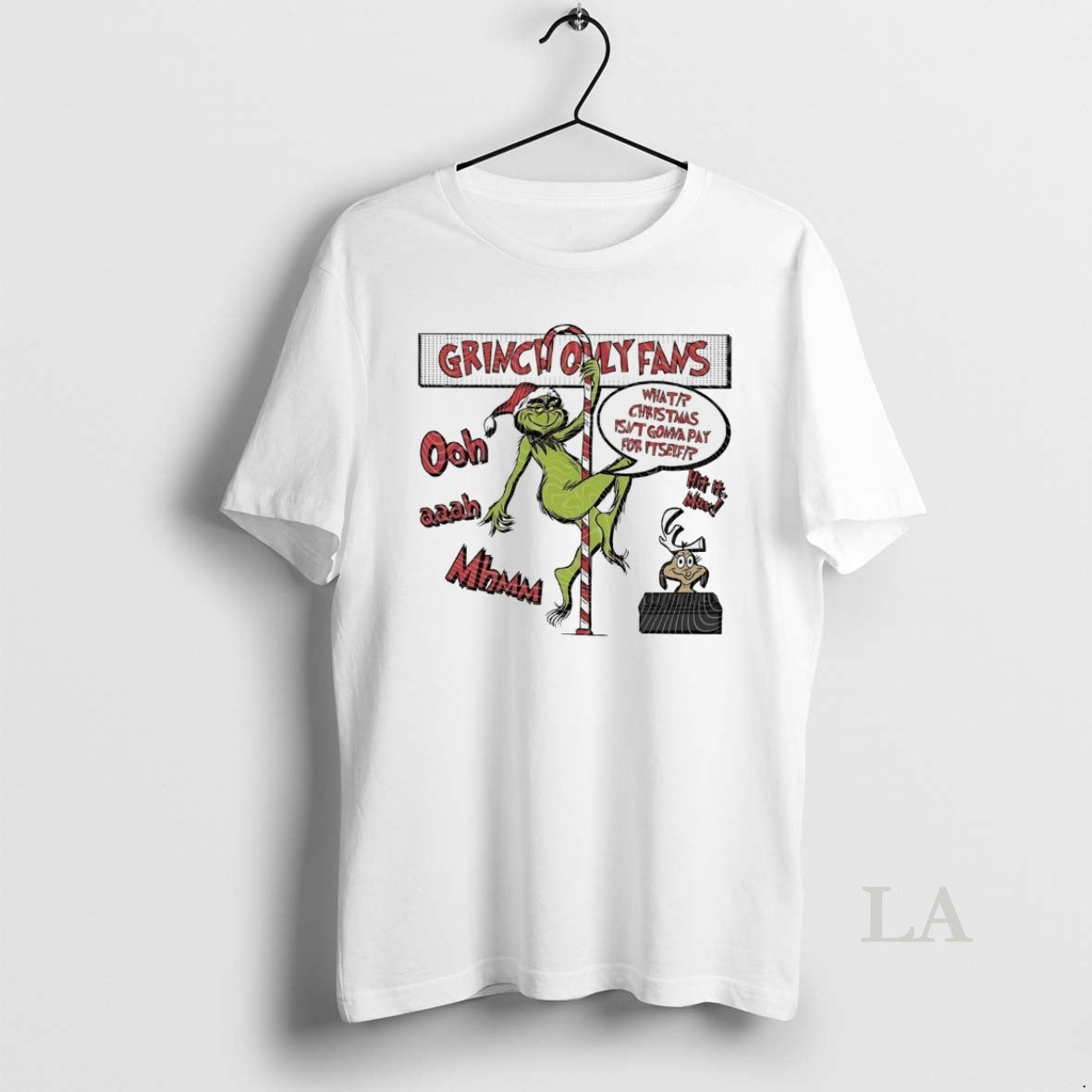 Original Grinch Only Fans What Christmas Isnt Gonna Pay Itself White