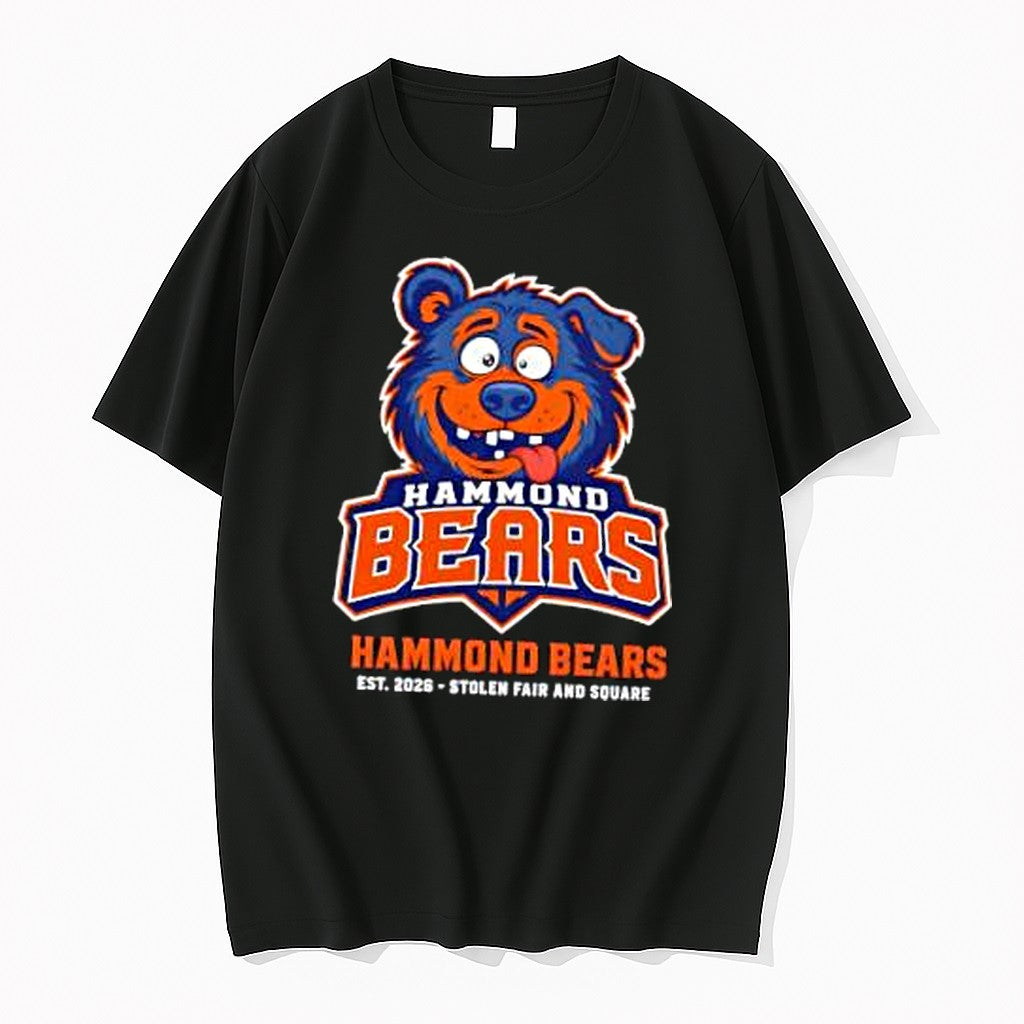 Original Hammond Bears Stolen Fair And Square Est 2026 Tshirts Jpg Unisex , , , Long Sleeve Tee