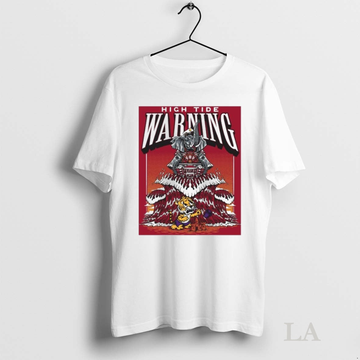 Original High Tide Warning Alabama Beat Lsu