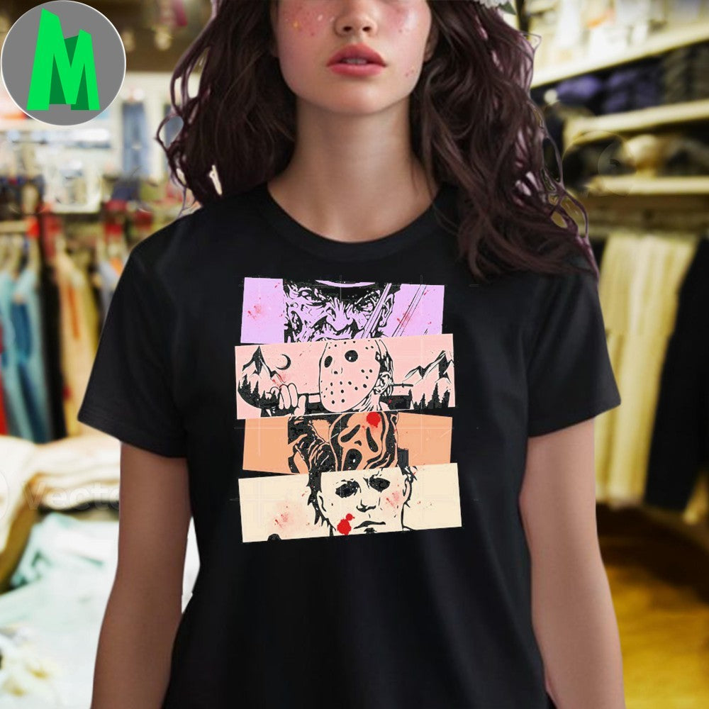 Original Horror Movie Halloween Character Shirt