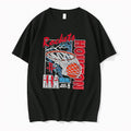 Original Houston Rockets Lightning Swish Graphic Tee Tshirts Jpg Unisex , , , Long Sleeve Tee