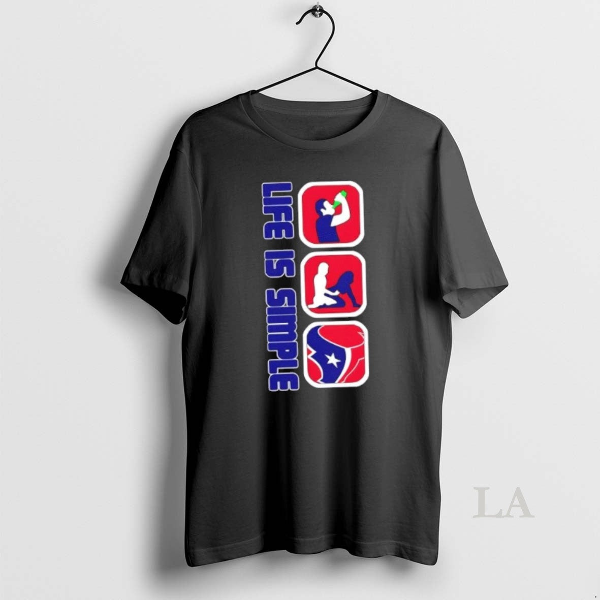 Original Houston Texans Football Life Is Simple