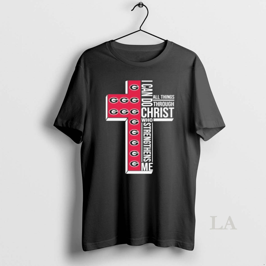 Original I Can Do All Things Faith And Sports Georgia Bulldogs College Basketball